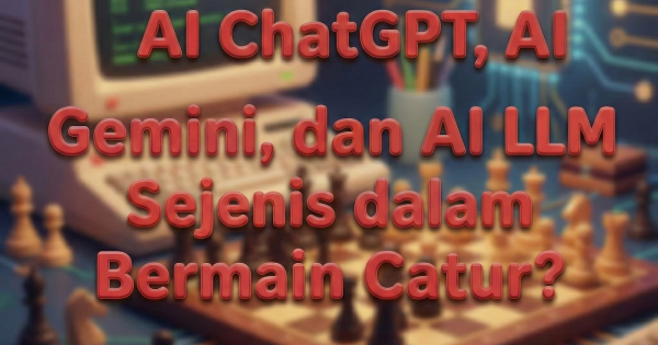 Seberapa Kuat AI ChatGPT, AI Gemini, dan AI LLM Sejenis dalam Bermain Catur?