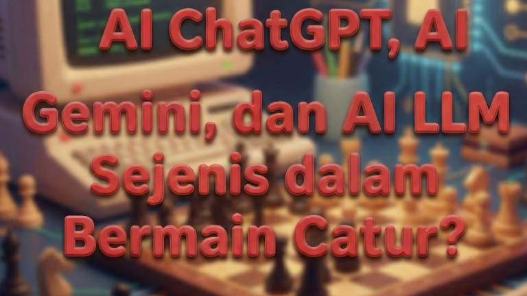 Seberapa Kuat AI ChatGPT, AI Gemini, dan AI LLM Sejenis dalam Bermain Catur?