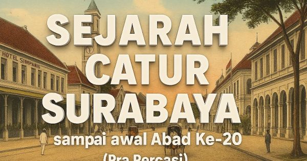 SEJARAH CATUR SURABAYA Akhir Abad Ke-19 Sampai Awal abad Ke-20