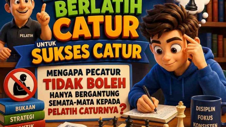 Pentingnya Kemandirian Belajar dan Berlatih Catur Untuk Sukses Catur