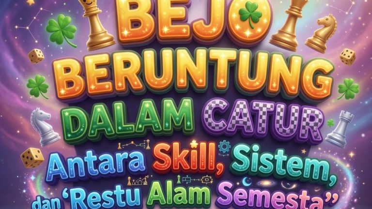 BAGAIMANA ITU BEJO KEBERUNTUNGAN DALAM CATUR